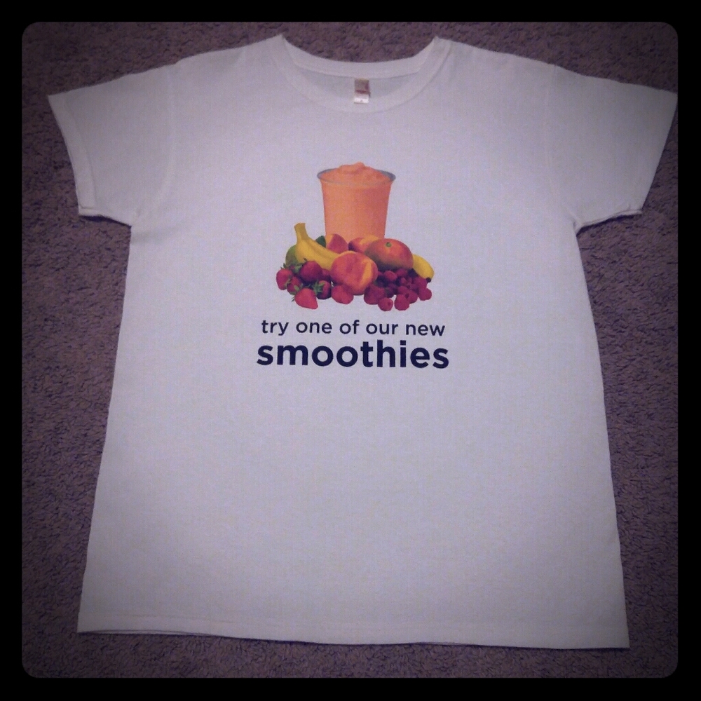 NWOT Unisex Smoothie Funny T-shirt